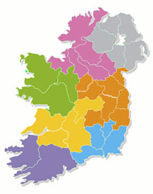 Locations Map Dream Ireland Holiday Homes