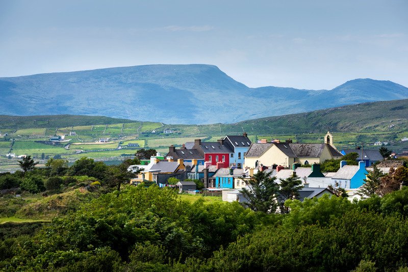 Eyeries Village in West Cork